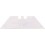 Lame de rechange pour couteau universel, Modèle : Lame trapézoïdale, Dimensions 50 x 0,45 x 19 mm