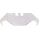 Lame de rechange pour couteau universel, Modèle : Lame crochets, Dimensions 50 x 0,65 x 19 mm