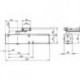 Ferme-porte Force reglable 1 a 6 TS4000, sans bras - Coloris : blanc - 102791