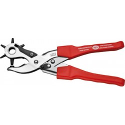 Pince emporte-pièces en étoile à levier, Ø de l'emporte-pièces : 2 2,5 3 3,5 4 mm, Long. 250 mm