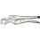 Pince-étau, Cote s/plats : 10 mm, Long. 190 mm