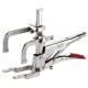 Pince-étau de soudeur Variogrip GRZV, Capacité de serrage : 100 mm, Portée 50-80 mm