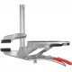 Pince-étau parallèle GRZ, Capacité de serrage : 200 mm, Portée 65 mm
