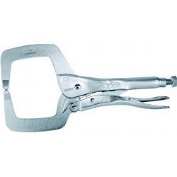 Pince-étau à mors fixes, IRWIN, Long. : 275 mm, Capacité de serrage 100 mm