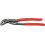 Pince multiprise à crémaillère Cobra®, tête polie, poignées à gaines en plastique antidérapantes, Long. : 150 mm
