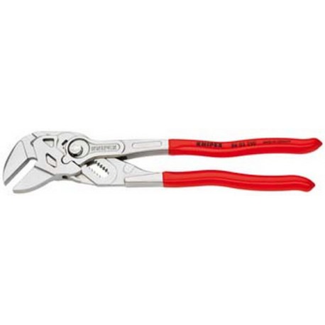 Pince multiprise, poignées à gaines en plastique, Long. : 250 mm, Pour écrous 46 mm, Pour Ø de tuyaux 1.3/4 pouces