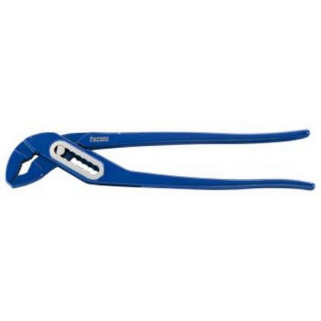 Pince multiprise à crémaillère, tête et poignées vernies, Long. : 240 mm, Pour les Ø de tuyaux en mm de 32, Pour les Ø de tuyaux en pouces de 1.1/4