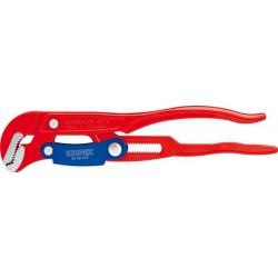 Clé serre-tubes pour tuyaux d'angle embouts S à réglage rapide, Pour Ø de tuyaux : 1.5/8 pouces, Long. 330 mm, Capacité de serrage 42 mm