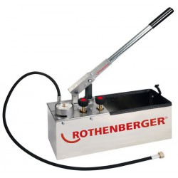 Pompe de contrôle RP 50-S INOX, Volume d'aspiration : 45 ml/Hub, Raccord R 1/2 pouces, Volume du réservoir 12 l