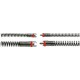 Spirale de nettoyage de tuyaux standard, acier à ressort de qualité, Ø de spirale : 22 mm, Long. 4,5 m, Epaisseur du Ø du fil 4,5 mm