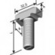 Vis a tete Hook MS 40/22 4.6 galZn M10x 70 (Par 100)