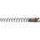 Foret droit, Ø de tuyau : 75-100 mm, Ø du foret 22 mm, Long. 210 mm, Prise femelle : 22 mm