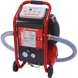 Compresseur nettoyeur ROPLUS, Volume du réservoir : 10 l, Pression d'eau maxi. 7 bar, Puissance du moteur 230 V/1100 W, Débit maxi. : 5 m³/h