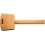 Maillet de charpentier, Long. de la tête de frappe : 160 mm