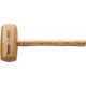 Maillet de plombier, Long. de la tête de frappe : 120 mm, Ø de la tête 60 mm