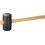 Maillet en caoutchouc, Taille : 2, Ø de la tête 64 mm