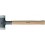 Massette à manche en bois, Ø de la tête : 50 mm, Long. de tête 120 mm, Long. totale 370 mm
