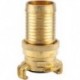 Raccord d'aspiration GARDENA 1 1/4Z-Raccord d'aspiration Or
