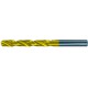 Foret hélicoïdal avec queue cylindrique, en acier à coupe rapide, type N, DIN 338, surface avec revêtement TiN, Ø h8 : 5,40 mm, Long. totale 93 mm