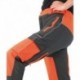 Pantalon anti coupure ,Taille 46/48,anthr./ orange
