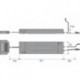 Recepteur de radio S-avecter 1-Kanal 12 V