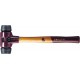Massette Simplex, moyennement dur, têtes de frappe en mélange de caoutchouc, Ø de la tête : 40 mm