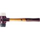 Massette Simplex, moyennement dur/dur, têtes de frappe en mélange de caoutchouc/nylon, Ø de la tête : 50 mm