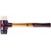 Massette Simplex, moyennement dur/dur, têtes de frappe en mélange de caoutchouc/nylon, Ø de la tête : 60 mm