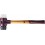 Massette Simplex, moyennement dur/dur, têtes de frappe en mélange de caoutchouc/nylon, Ø de la tête : 60 mm