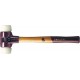 Massette Simplex, moyennement dur/dur, têtes de frappe en mélange de caoutchouc/plastique, Ø de la tête : 40 mm