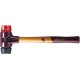 Massette Simplex, dure, têtes de frappe en nylon, dure, Ø de la tête : 50 mm
