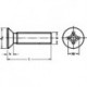 Vis a tete H DIN 965 4.8 -H HDG M8x25 KP E-NORMpro (Par 50)