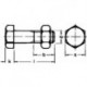 Vis + boulon DIN 601 Mu HDG M10x20 HP E-NORMpro (Par 100)
