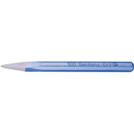 Burin pointu pour travail de la pierre, tige à 8 pans, DIN 7256, Long. : 250 mm, Epaisseur de tige 16 mm