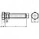 Vis Hexagonal DIN 933 8.8 HDG M8x100 HP E-NORMpro (Par 100)
