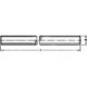 Tiges filetées 976 ST HDG M3x1000