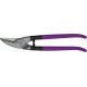Cisaille à tôles perforées en acier à coupe rapide, coupe à droite, Long. : 275 mm