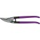 Cisaille à tôles perforées en acier à coupe rapide, coupe à droite, Long. : 275 mm