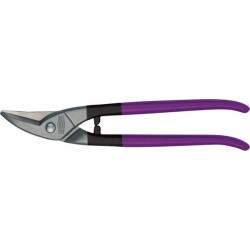 Cisaille à tôles perforées en acier à coupe rapide, coupe à gauche, Long. : 275 mm