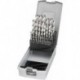 Coffret foret D338N HSS-Co1-13,0mm 25 pièces FORTIS