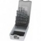 Coffret foret D338N HSS poli 1-10,5mm 24 pièces FORTIS