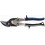 Cisailles à tôles Ideal démultipliées, 230 mm de Long., coupe à droite