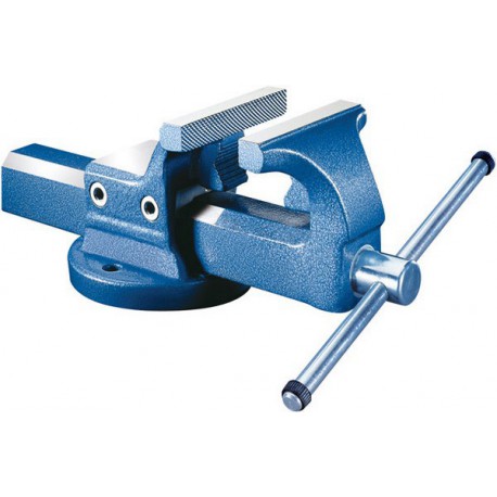 Etau parallèle avec mors serre-tubes soudés, Larg. : des mors : 125 mm, Capacité de serrage 160 mm, Profondeur de serrage 75 mm