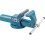Etau parallèle avec support pour fixation de mâchoires de serrage orientables et interchangeables, Larg. : des mors : 115 mm