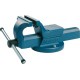 Etau parallèle Matador, avec support pour fixation de mâchoires de serrage orientables et interchangeables, Larg. : des mors : 140 mm