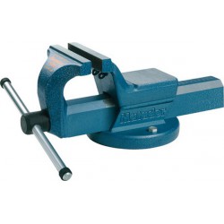 Etau parallèle Matador, avec support pour fixation de mâchoires de serrage orientables et interchangeables, Larg. : des mors : 160 mm