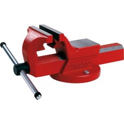 Etau parallèle Superior L.160mm Mâchoires W.225mm avec tube de serrage - B.RIDGID
