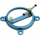 Plateau rotatif pour étaux parallèles, Pour Larg. : de mors : 100 mm, Pas des trous 150 mm, Ø du trou 11,5 mm