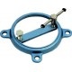 Plateau rotatif pour étaux parallèles, Pour Larg. : de mors : 180 mm, Pas des trous 220 mm, Ø du trou 13,5 mm