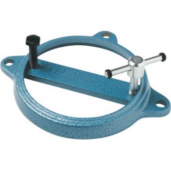 Plateau rotatif, étau parallèle Matador, Pour Larg. : de mors : 100 mm, Pas des trous 150 mm, Ø du trou 11 mm